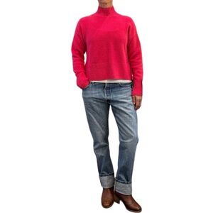 Size Small & Other Stories Pink Turtleneck Knit Sweater